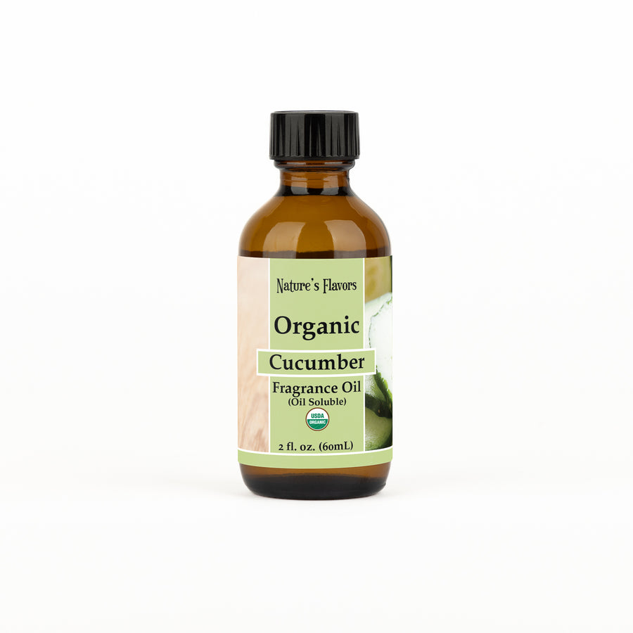 Cucumber Fragrance Oil (Oil Soluble), Organic