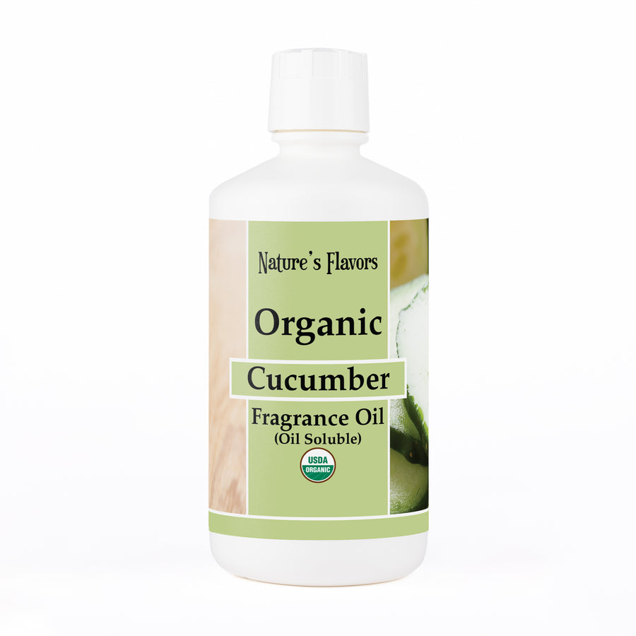 Cucumber Fragrance Oil (Oil Soluble), Organic