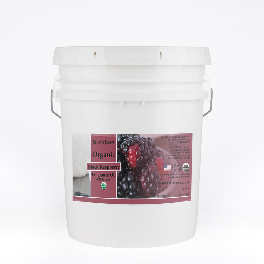 Black Raspberry Fragrance Oil (Oil Soluble), Organic