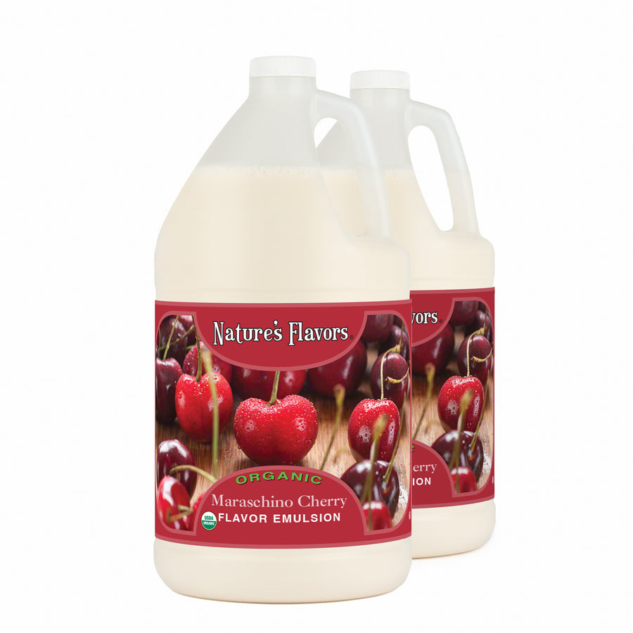 Maraschino Cherry Flavor Emulsion for High Heat Applications, Organic