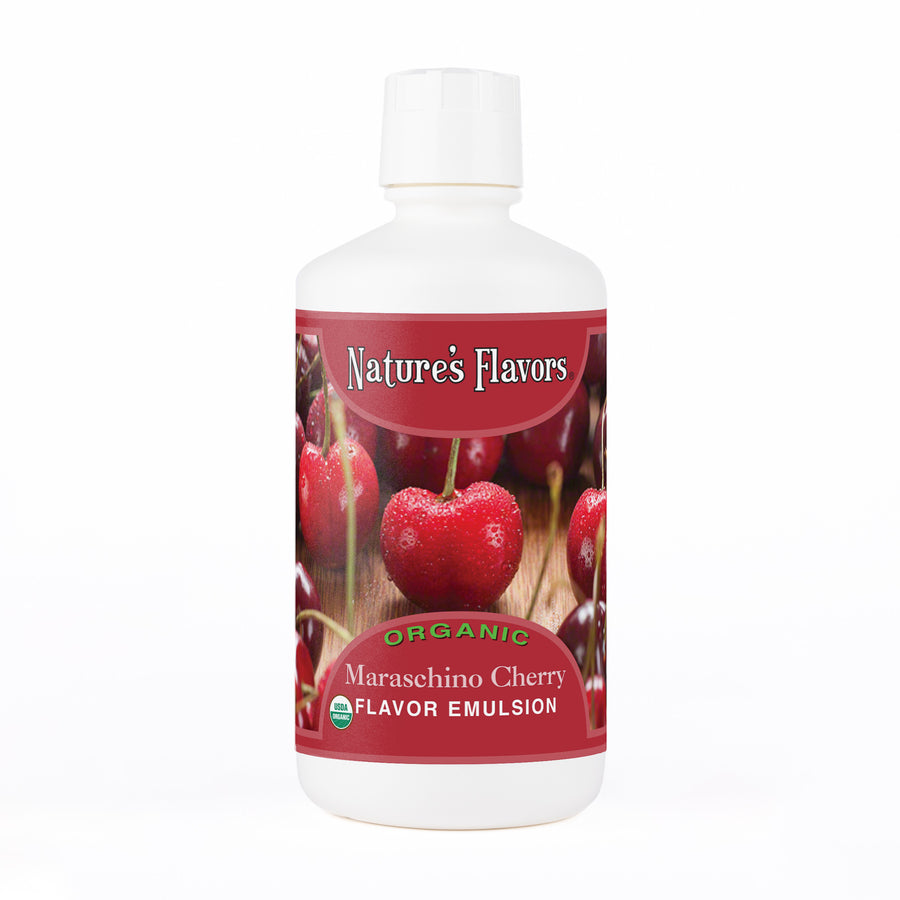 Maraschino Cherry Flavor Emulsion for High Heat Applications, Organic