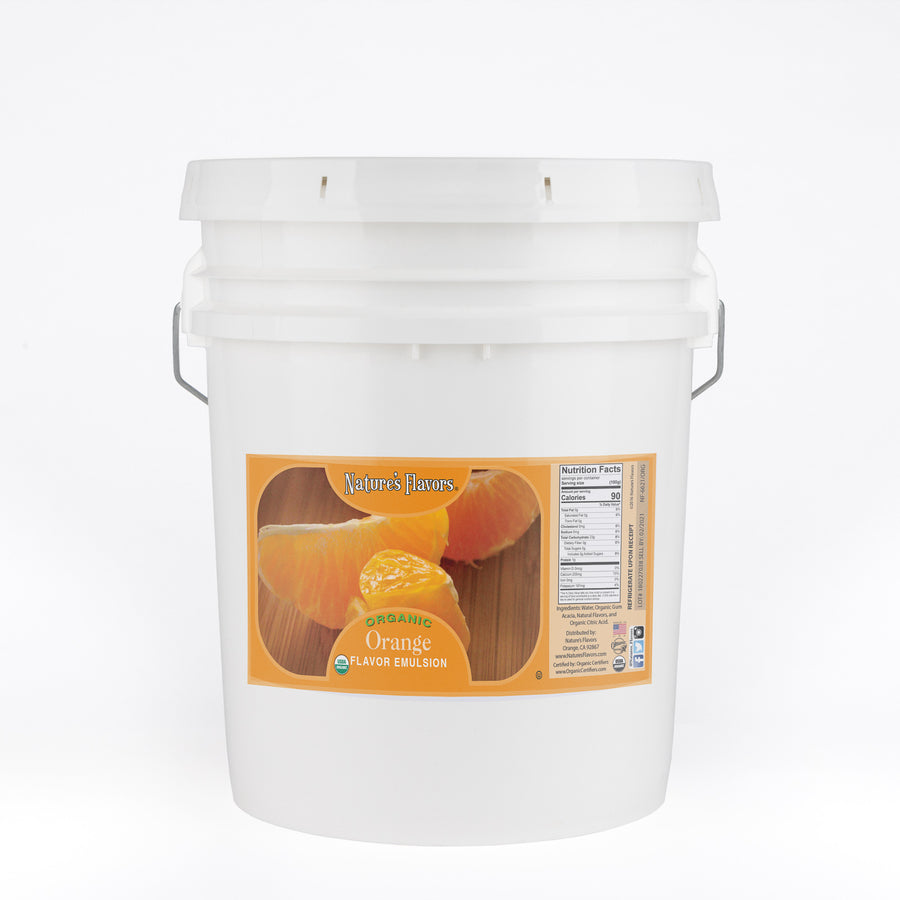 Orange Flavor Emulsion for High Heat Applications, Organic