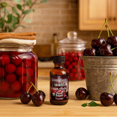 Black Cherry Flavor Extract, Organic