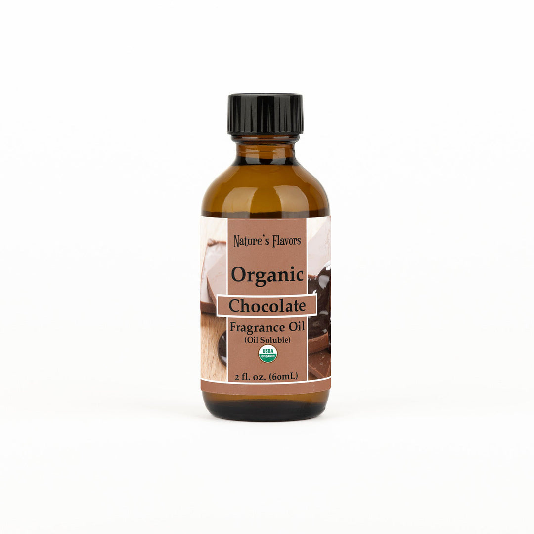 Nature's Flavors Organic Chocolate Fragrance Oil - Oil Soluble 60ml
