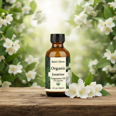Jasmine Fragrance Oil (Oil Soluble), Organic