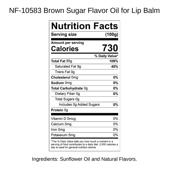 Brown Sugar Flavor Oil for Lip Balm