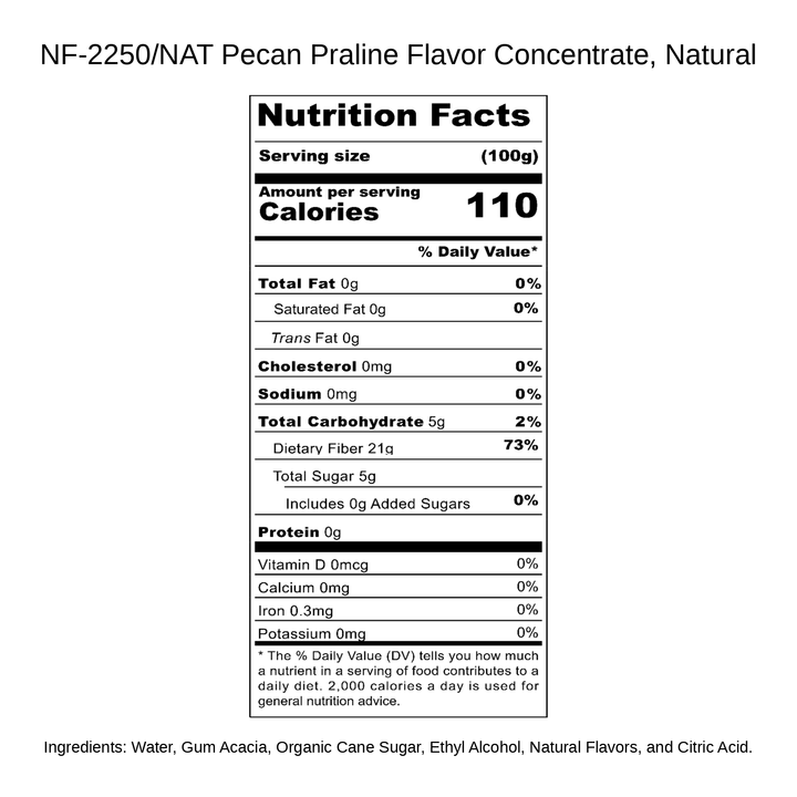 Pecan Praline Flavor Concentrate, Natural