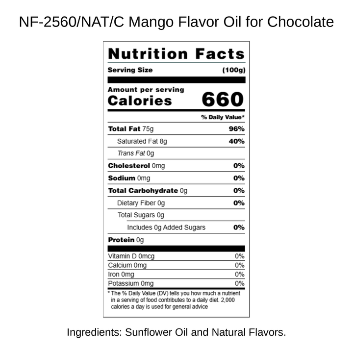 Mango Flavor Oil for Chocolate