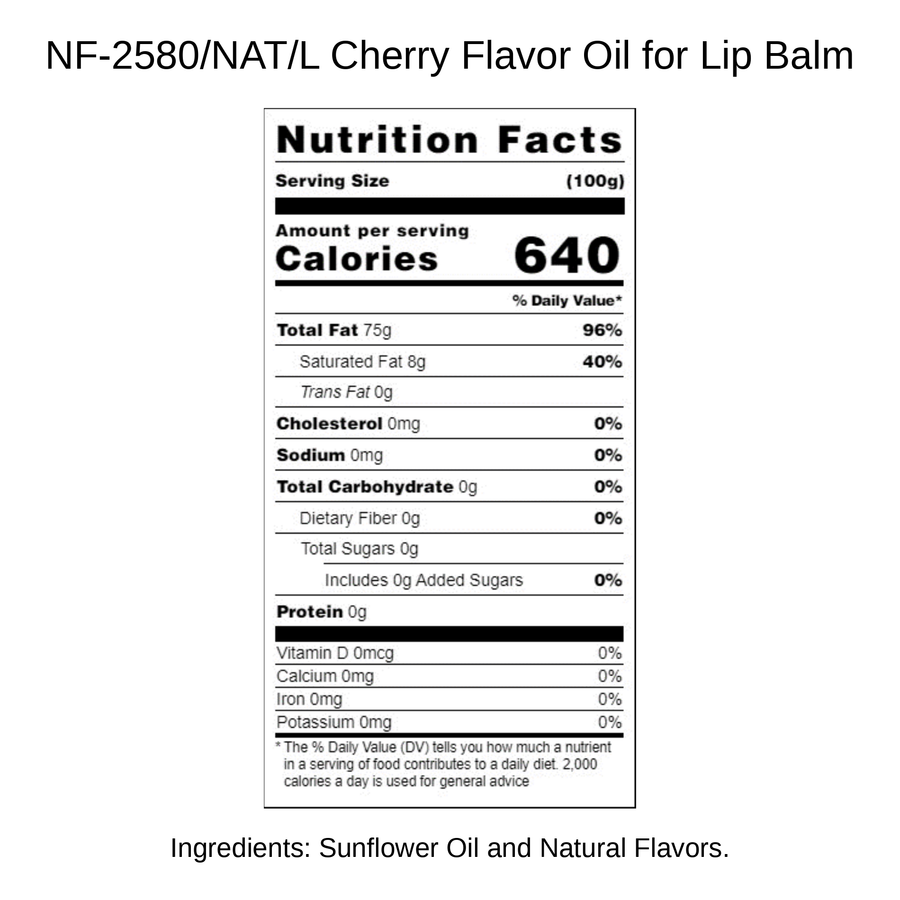 Cherry Flavor Oil for Lip Balm