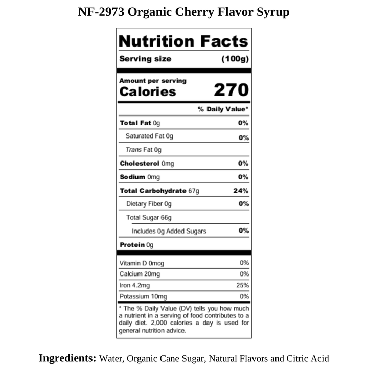 Cherry Smoothie/Shake, Organic