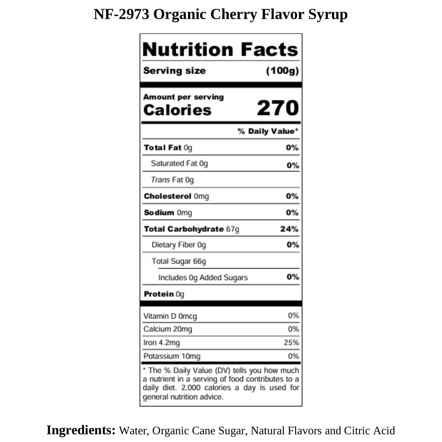 Cherry Smoothie/Shake, Organic