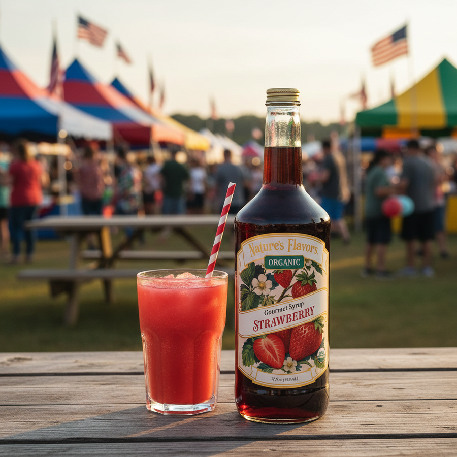 Strawberry Syrup, Organic