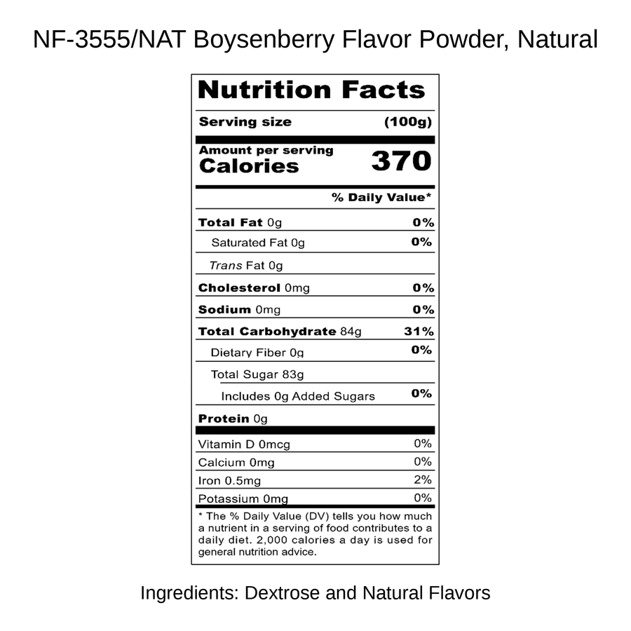 Boysenberry Flavor Powder, Natural