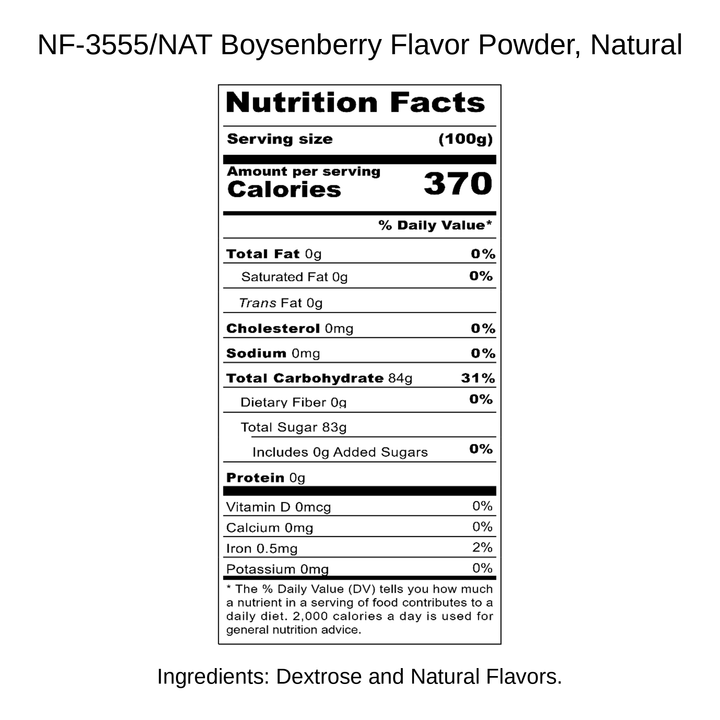 Boysenberry Flavor Powder, Natural