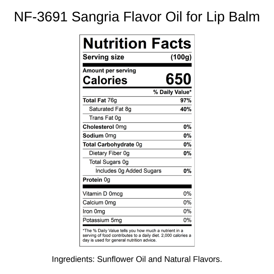Sangria Flavor Oil for Lip Balm