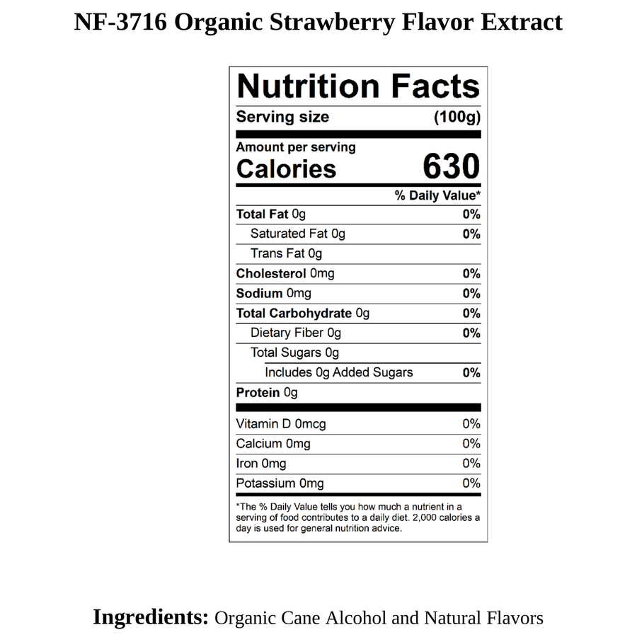 Strawberry Extract, Organic