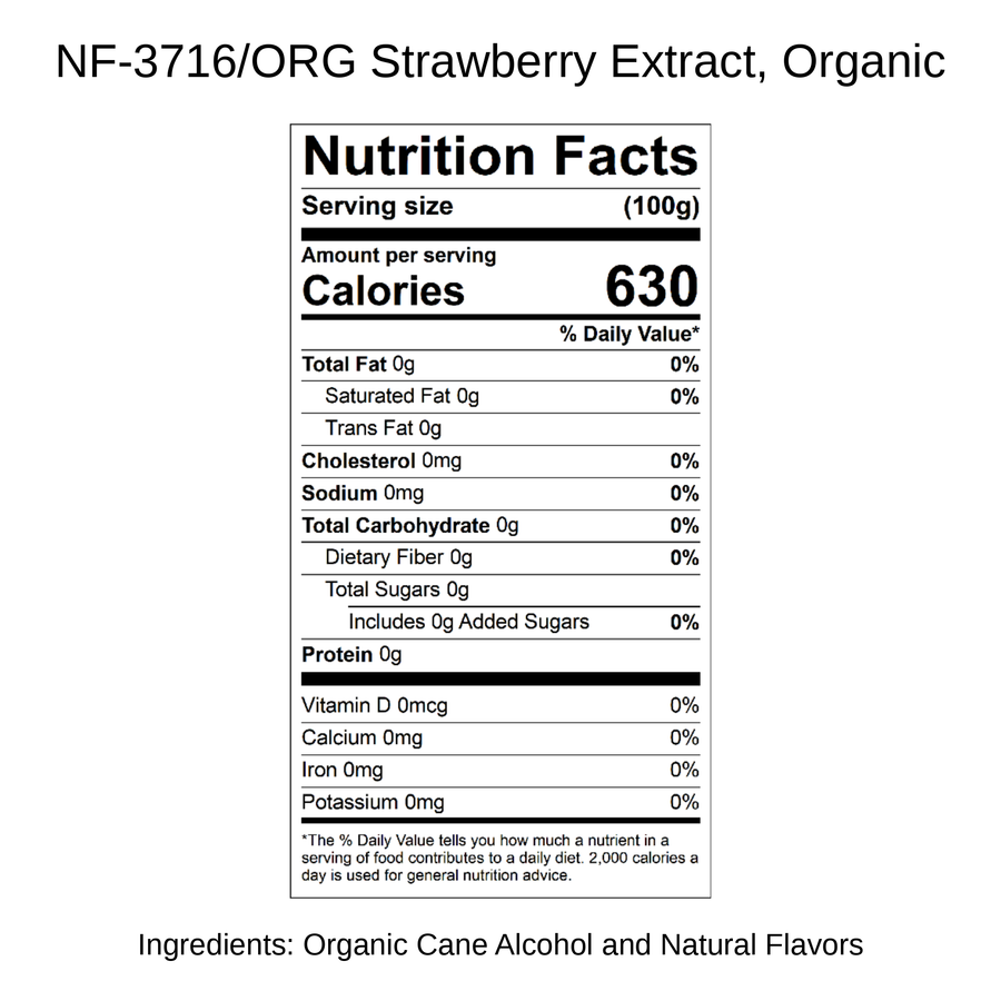 Strawberry Extract, Organic