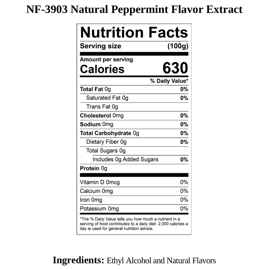Peppermint Extract, Natural