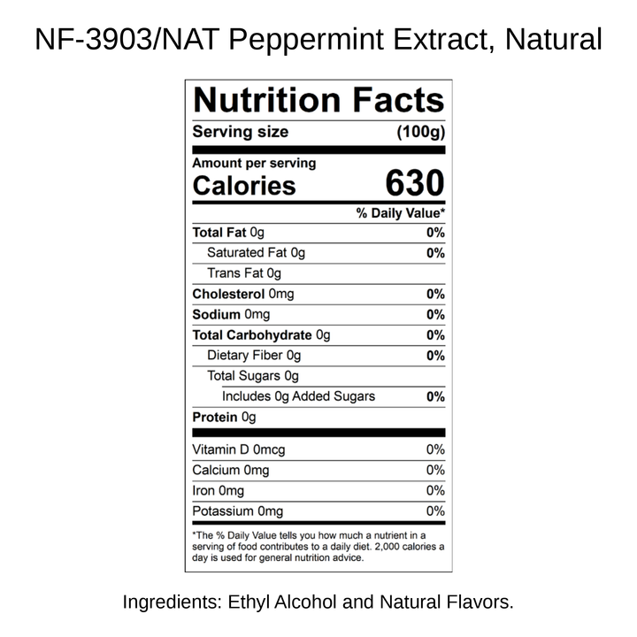 Peppermint Extract, Natural