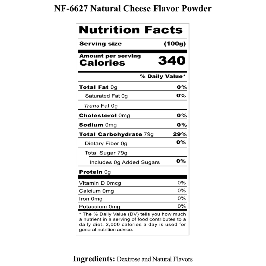 Cheese Flavor Powder, Natural