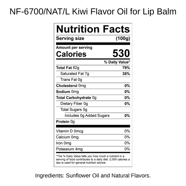 Kiwi Flavor Oil for Lip Balm