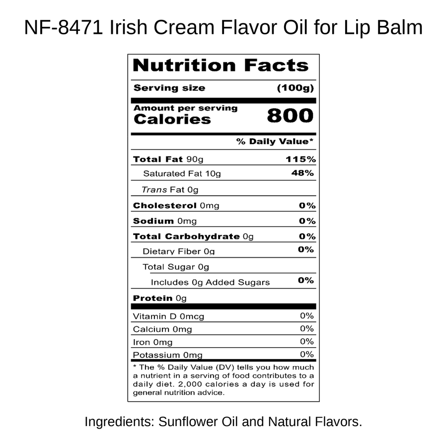 Irish Cream Flavor Oil for Lip Balm