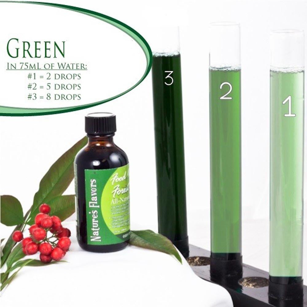 Green Color, Natural