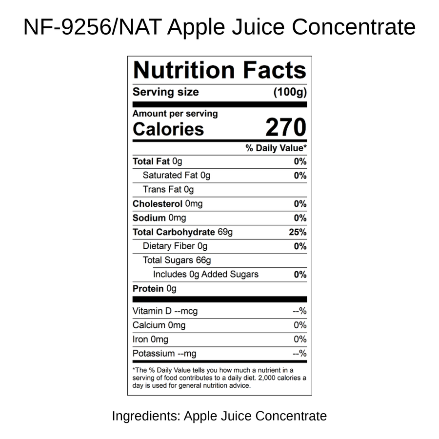 Apple Juice Concentrate
