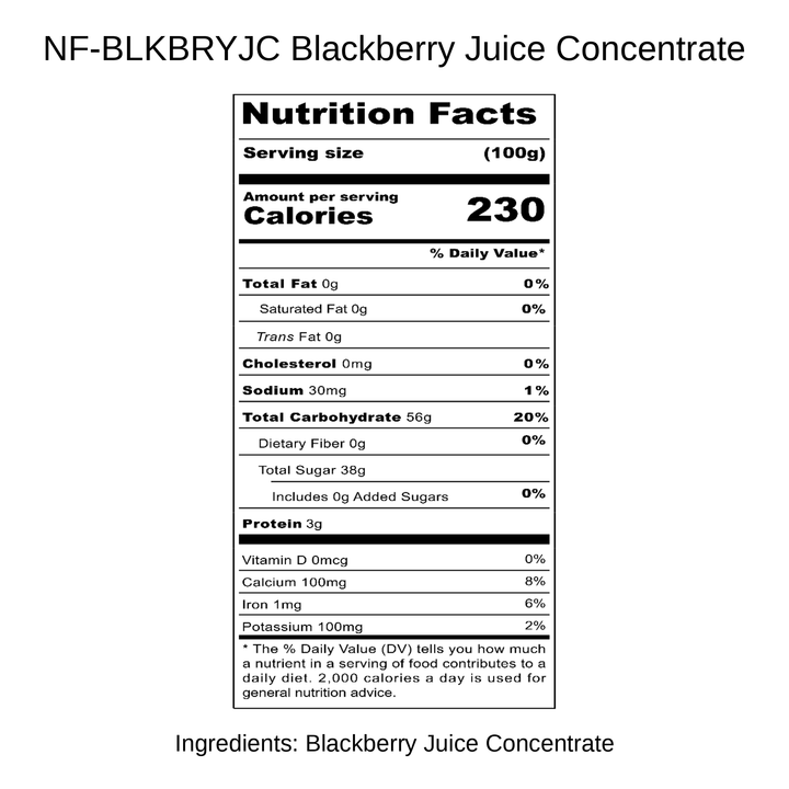 Blackberry Juice Concentrate