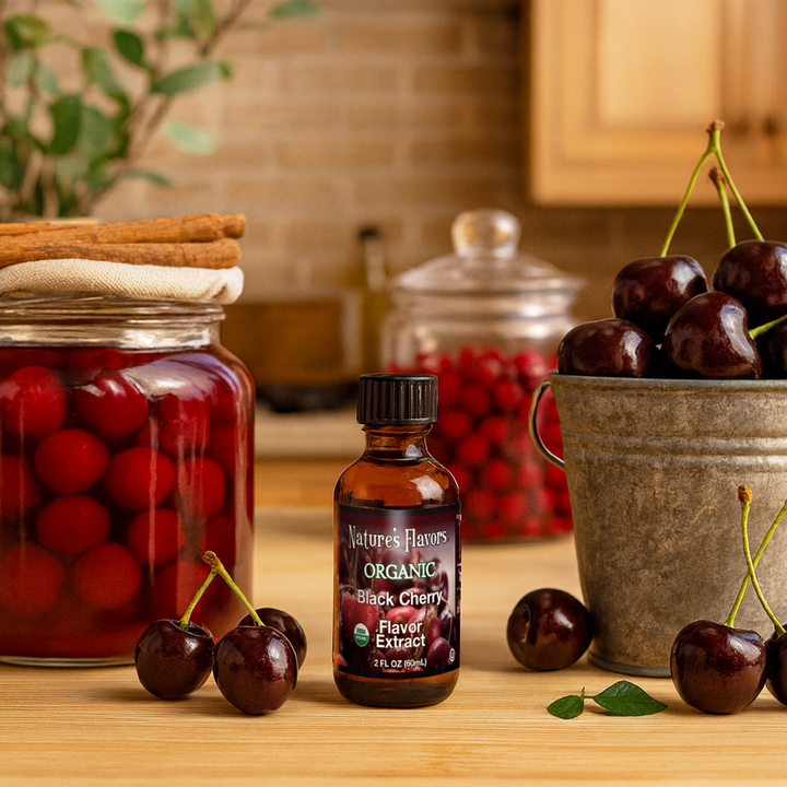 Black Cherry Flavor Extract, Organic