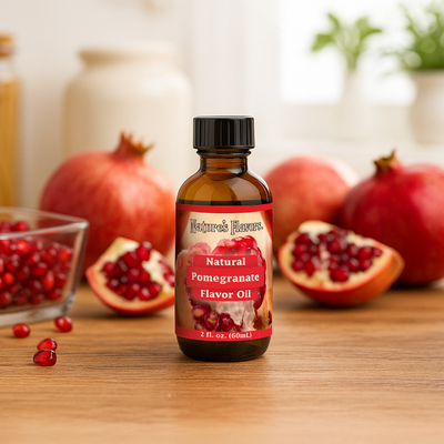 Pomegranate Flavor Oil, Natural