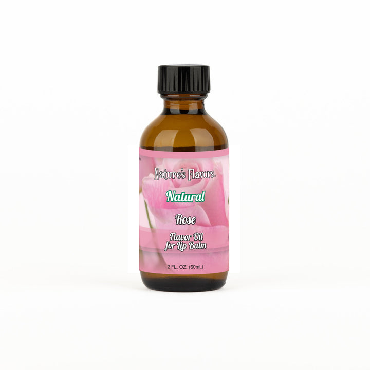 Nature's Flavors Natural Rose Flavor Oil for Lip Balm 2oz.