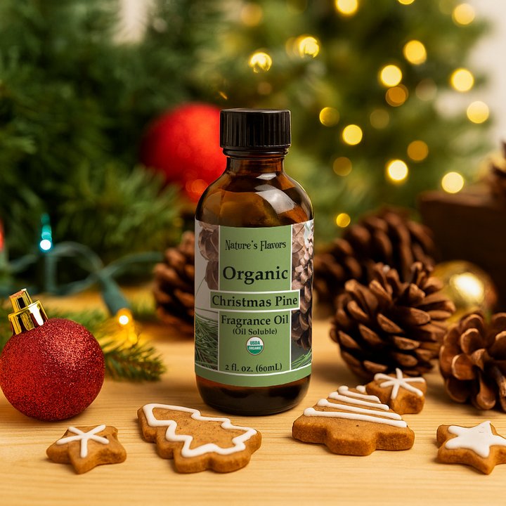 Christmas Pine Fragrance Oil (Oil Soluble), Organic