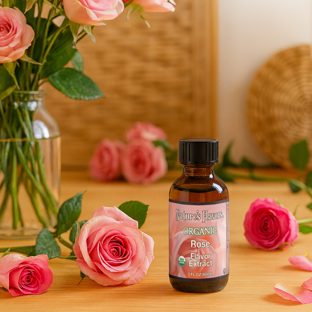 Rose Flavor Extract, Organic