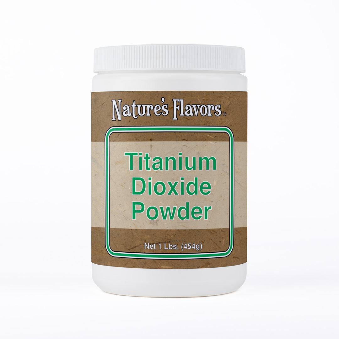 Titanium Dioxide [Powder] - 100% Natural, Vegan, Kosher, Gluten free