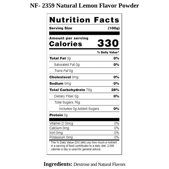 Nutrition Facts