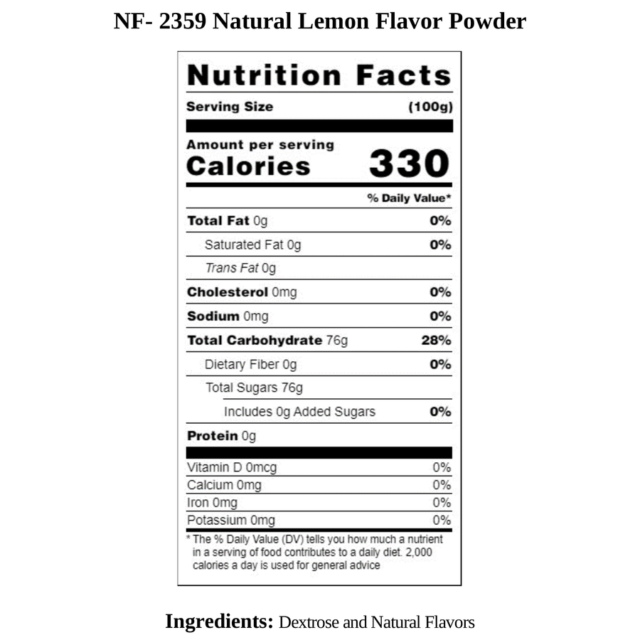 Nutrition Facts