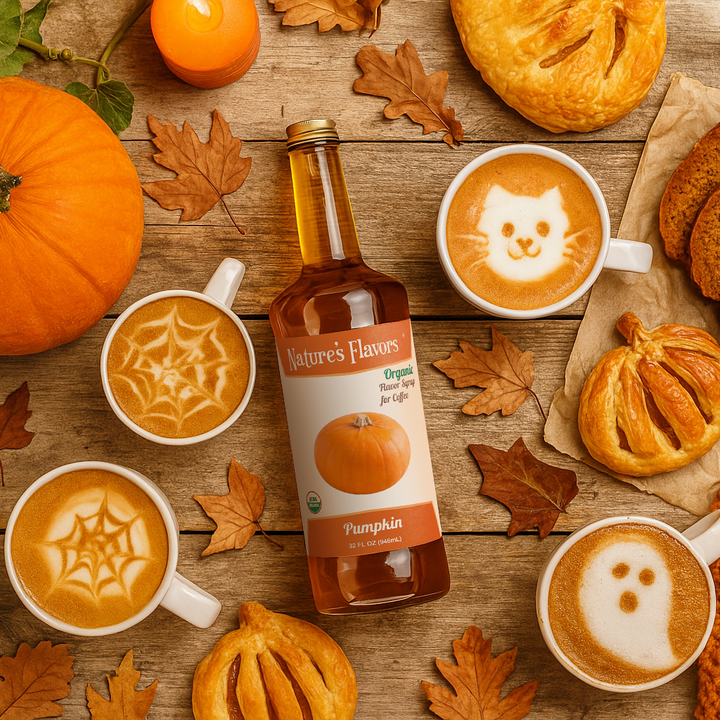 Organic Pumpkin Syrup for Coffee