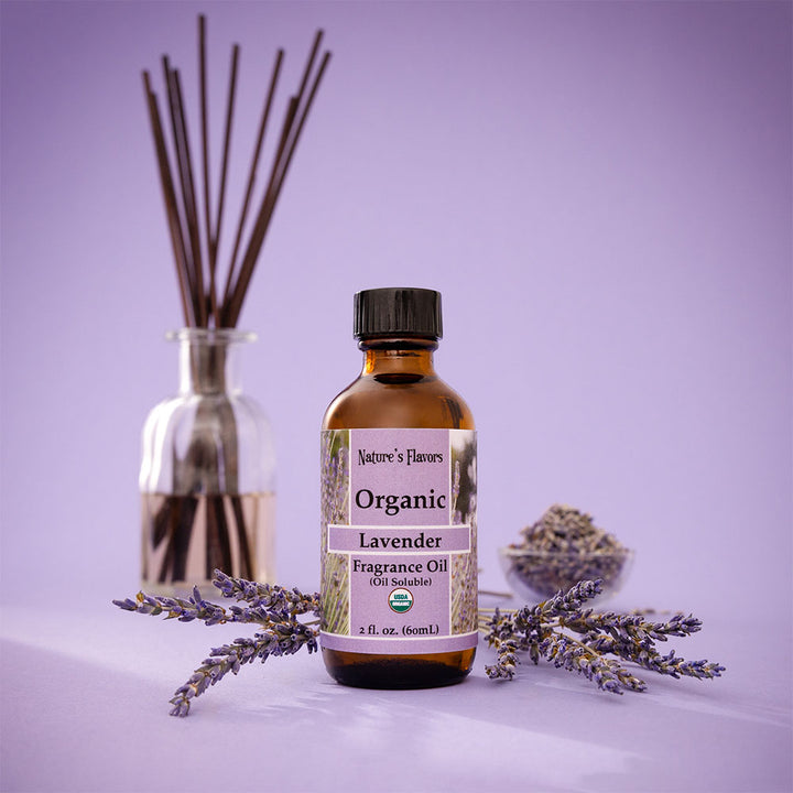 Lavender Fragrance Oil (Oil Soluble), Organic