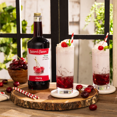 Cherry Italian Soda Syrup, Natural