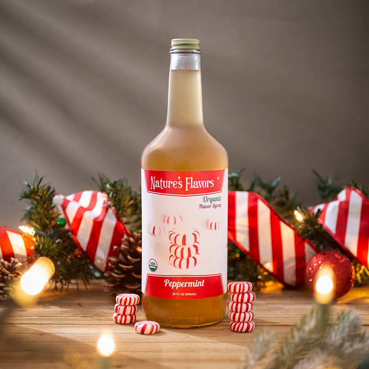 Peppermint Syrup, Organic – Nature's Flavors