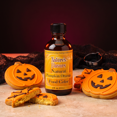 Pumpkin Orange Food Coloring, Natural