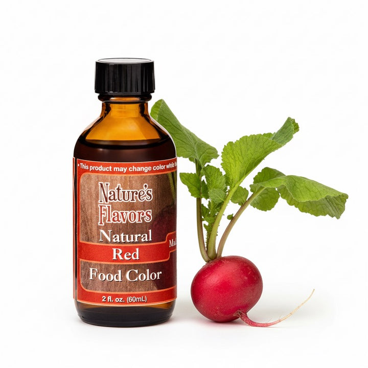 Red Food Coloring (Made with Red Radish), Natural