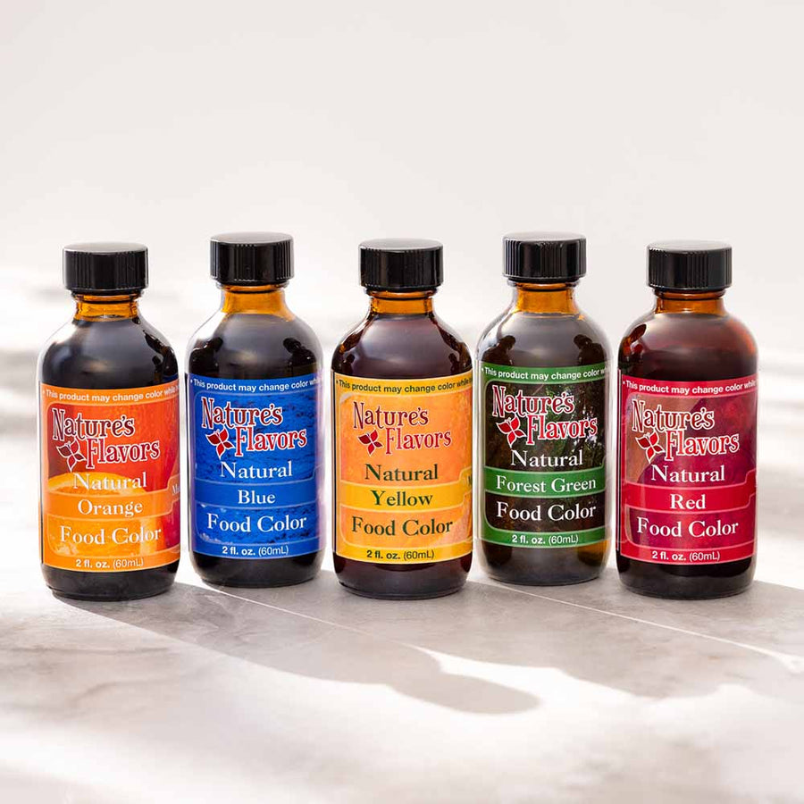 Food Color Sample Natural Food Coloring Sample Pack – Nature's Flavors