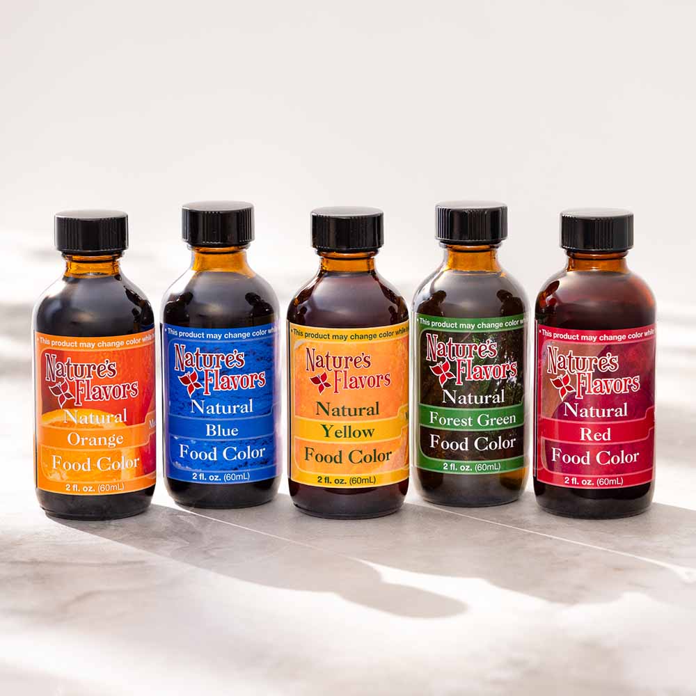 Natural Food Coloring Sample Pack
