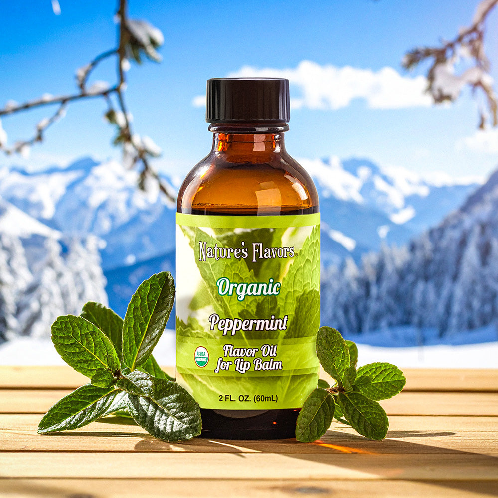 Organic Peppermint Flavor Oil for Lip Balm