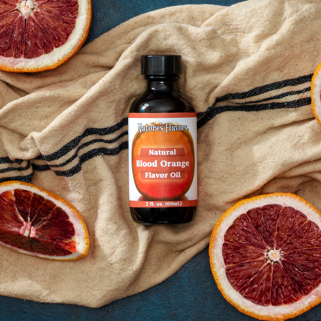 Blood Orange Flavor Oil, Natural