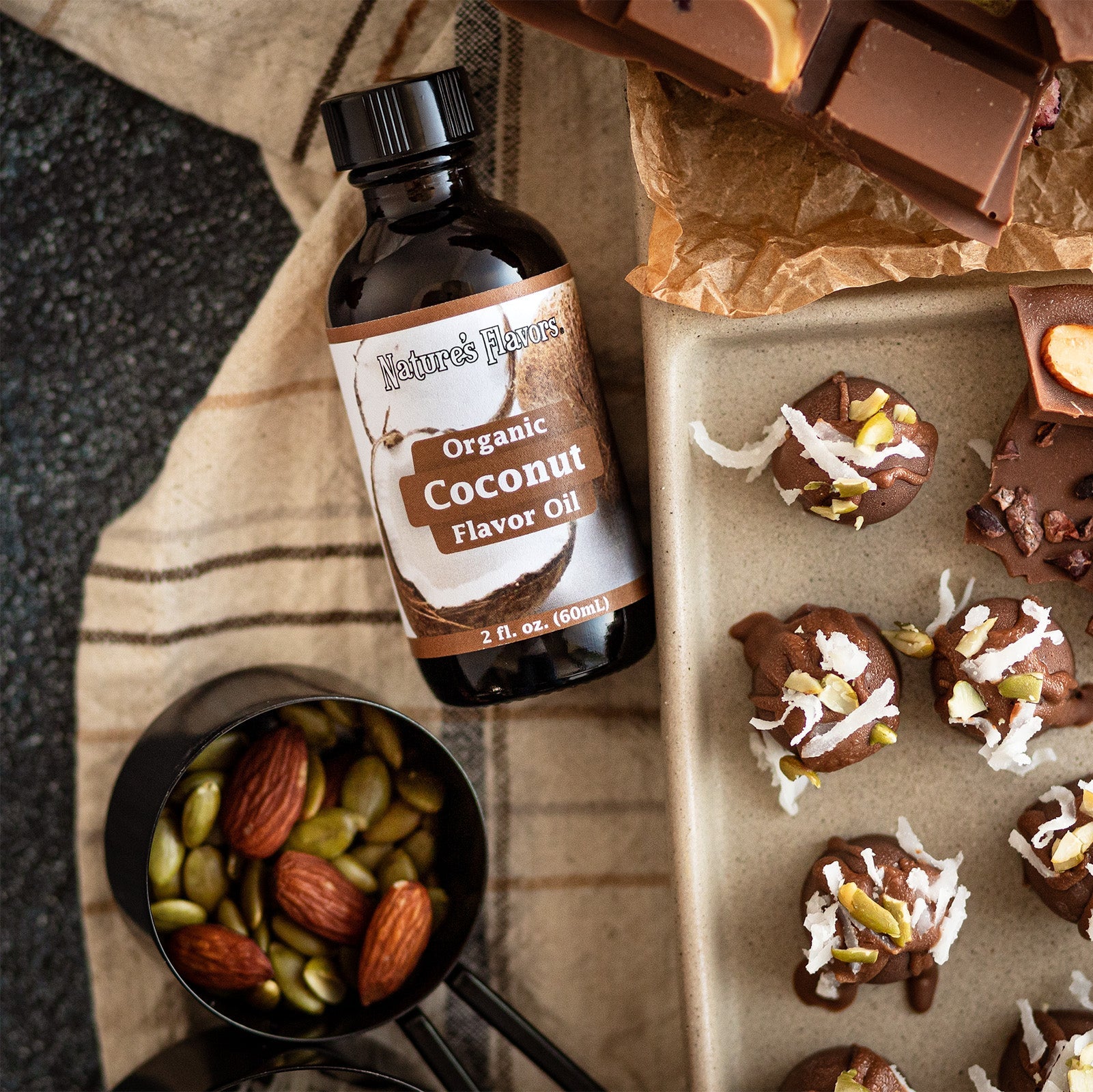 Coconut Flavor Oil, Organic – Nature's Flavors