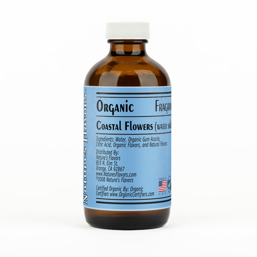 Organic Coastal Flowers Fragrance Emulsion (Water Soluble)