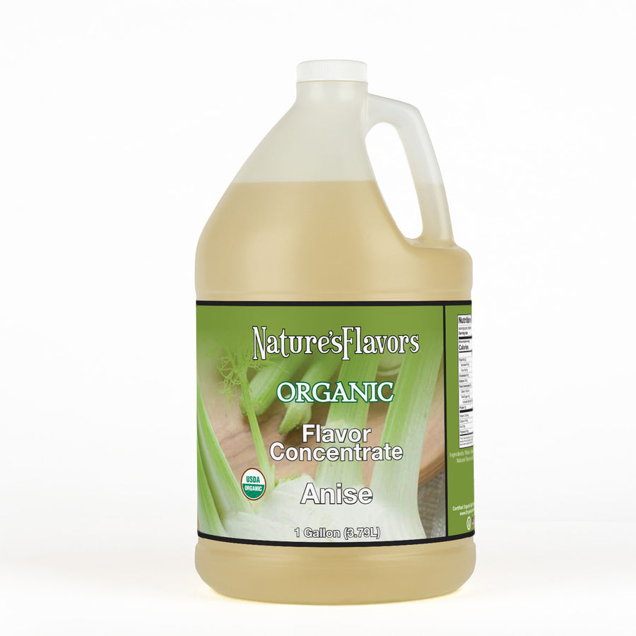 Jug Labeled, "Organic Flavor Concentrate Anise"